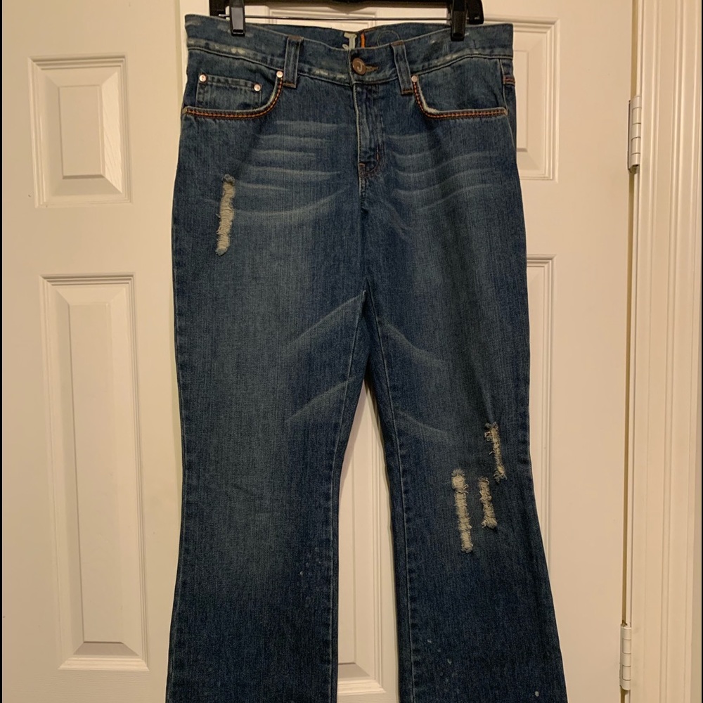 JLO Fit and Flare Jeans